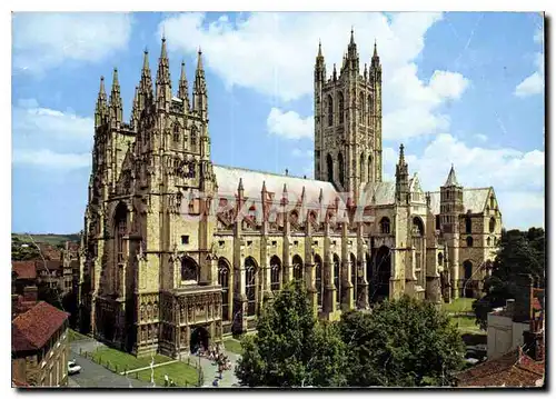 Cartes postales moderne Canterbury Cathedral View from the South West