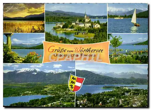 Cartes postales moderne Grube com Worthersee Osterreichs Riviera