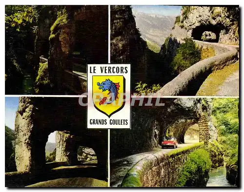 Cartes postales moderne Les Alpes en Couleurs naturelles le Vercors Route des Grands Goulets