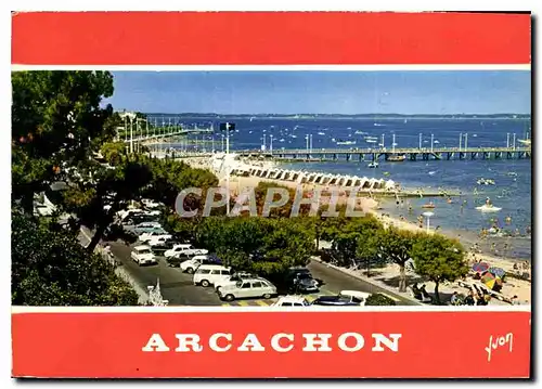 Cartes postales moderne Bassin d'Arcachon Arcachon Gironde le Front de Mer