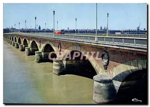 Cartes postales moderne Bordeaux gironde le Pont de Pierre ou Pont Napoleon