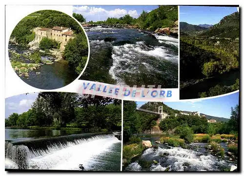 Cartes postales moderne Haut Languedoc la Vallee et les Gorges de l'Orb