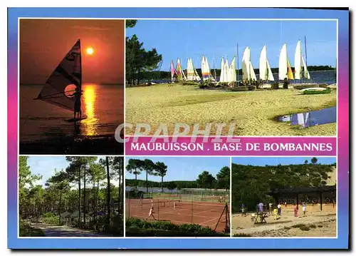 Cartes postales moderne Maubuisson Base de Bombannes Gironde