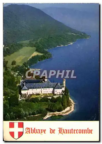 Moderne Karte En Savoie au bord du Lac du Bourget l'Abbaye de Hautecombe