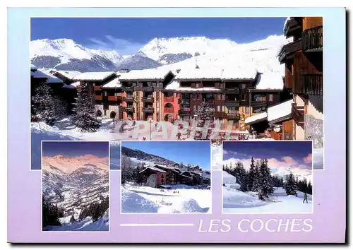 Cartes postales moderne Savoie France les Coches Station de la Grande Plagne