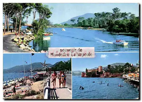 Cartes postales moderne La Cote d'Azur la Napoule et Mandelieu