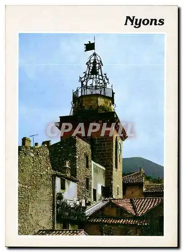 Cartes postales moderne Nyons Drome le clocher