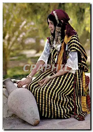 Cartes postales moderne Tunisie Costume du Sud Anissa Lotfi
