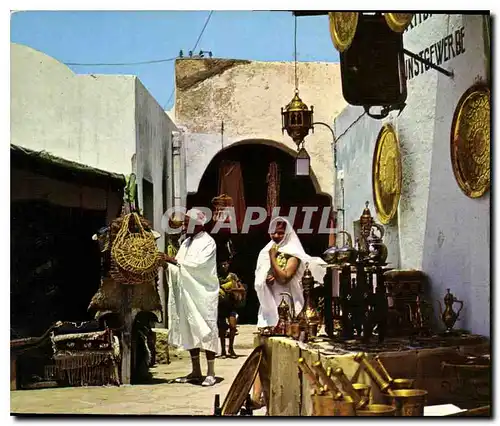 Cartes postales moderne Hammamet un Souk