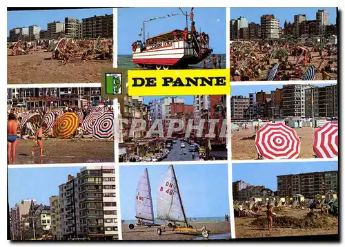 Cartes postales moderne Un Bonjour de Panne