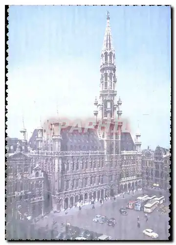 Moderne Karte Bruxelles Grand'place Hotel de Ville