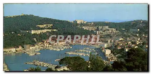 Cartes postales moderne Lumiere et Beaute de la Cote d'Azur Saint Mandrier vue generale