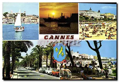 Cartes postales moderne Cote d'Azur Cannes