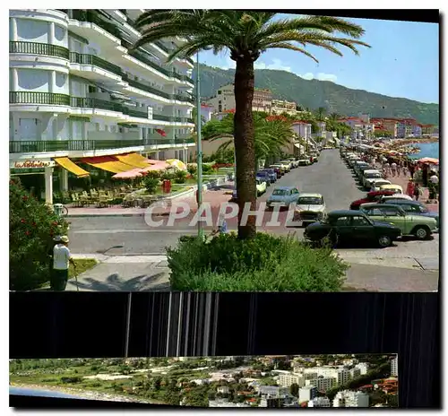 Cartes postales moderne Menton La promenade du bord de mer