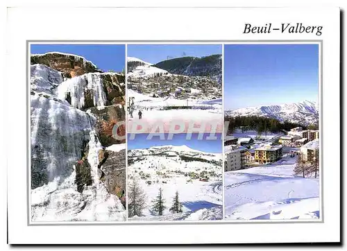 Cartes postales moderne Beuil Valberg Alpes Maritimes Gorges du Cians Beuil les Launes Valberg
