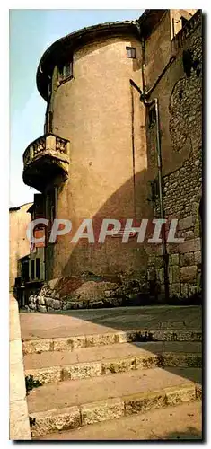 Moderne Karte Couleurs et lumiere de France la Cote d'Azur Antibes Alpes Maritimes vieille Maison impasse delo