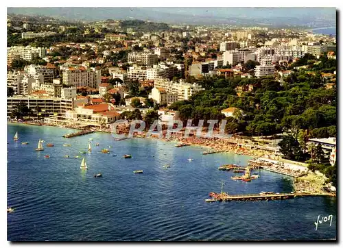 Moderne Karte Couleurs et lumiere de France la Cote d'Azur miracle de la nature Juan les Pins Alpes Maritimes