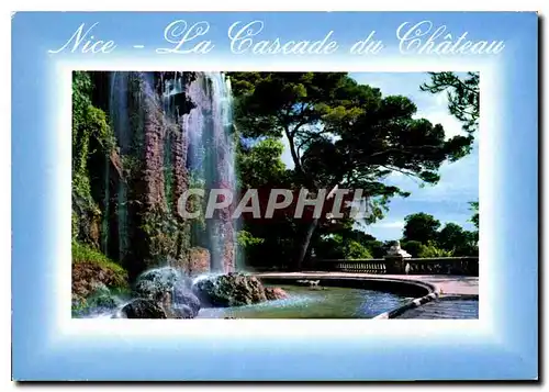 Cartes postales moderne Cote d'Azur French Riviera Nice Alpes Maritimes la Cascade du Chateau