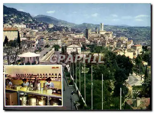 Cartes postales moderne Grasse Cite des Fleurs et des Parfums vue generale laboratoire de cosmetique