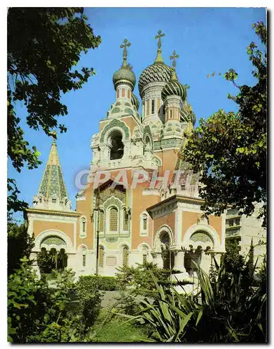 Cartes postales moderne Cathedrale Orthodoxe Russe de Nice Construit de 1903 a 1913