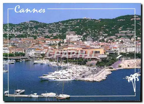 Cartes postales moderne La Cote d'Azur Inoubliable French Riviera Cannes A M vue generale le Palais des Festivals