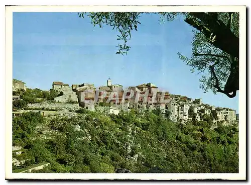 Moderne Karte Cote d'Azur French Riviera Excursion es Gorges du Loup Tourettes sur loup Alpes Maritimes vieux
