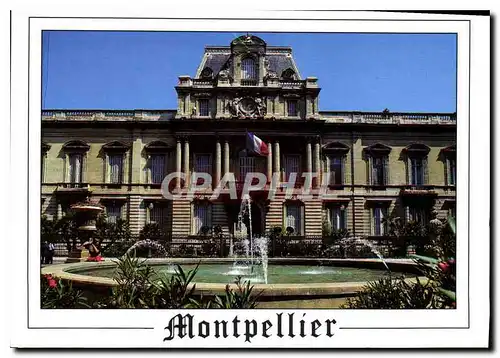 Moderne Karte Montpellier Herault Place de la Prefecture