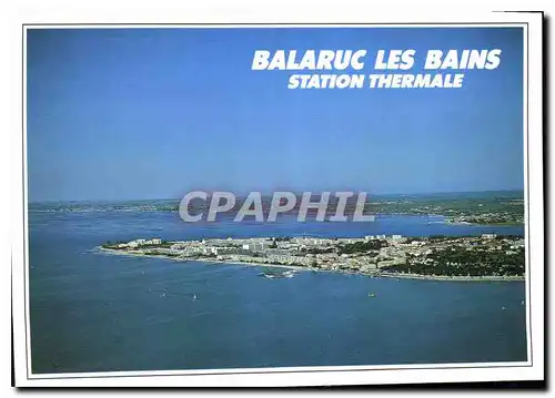 Cartes postales moderne Balaruc les Bains Herault vue aerienne