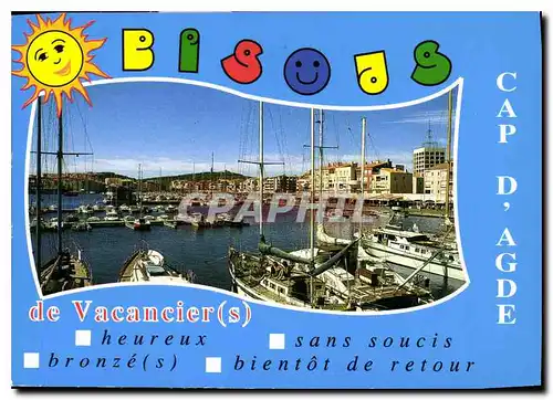 Cartes postales moderne Cap d'Agde Herault le port de plaisance