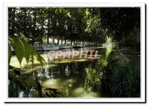 Cartes postales moderne Languedoc Canal du Midi