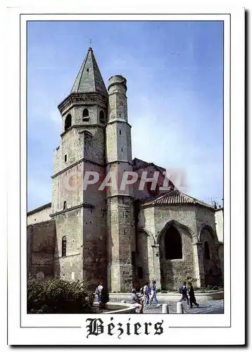 Cartes postales moderne Beziers Herault l'Eglise de la Madeleine