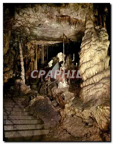 Cartes postales moderne Grottes de Han sur Lesse la Salle du Cataclysme Nouvelles Galeries