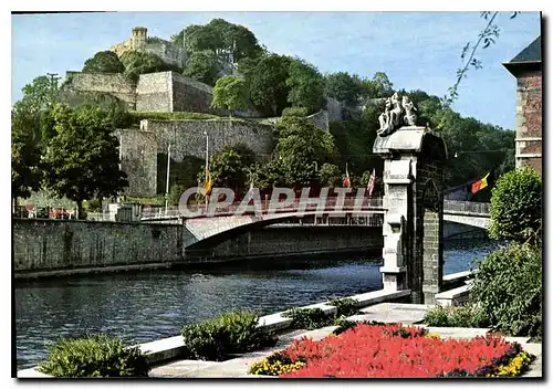 Cartes postales moderne Namur Porte de Sambre et Meuse Pont de Sambre et Citadelle