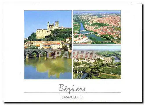 Cartes postales moderne Le Languedoc Beziers Herault