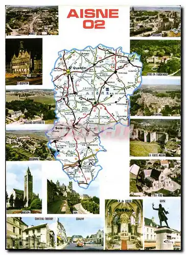 Cartes postales moderne Aisne