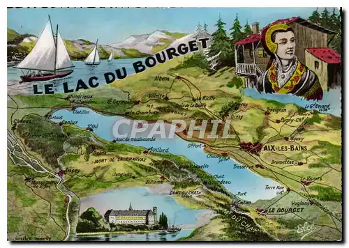 Cartes postales moderne Le Lac du Bourget