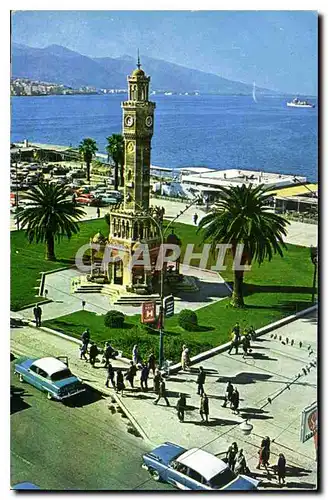 Cartes postales moderne Konak Meydani ve Saat kulesi Izmir