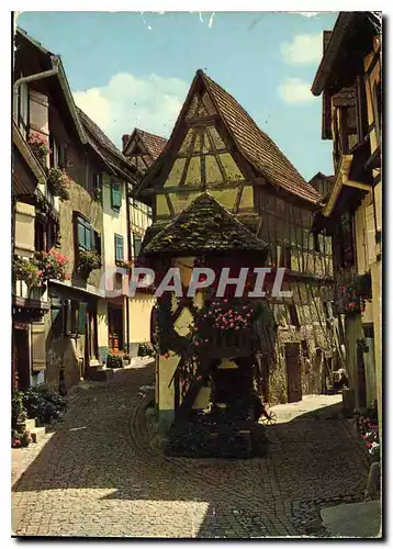 Cartes postales moderne Eguisheim Alsace des ruelles pittoresques du XVIe s