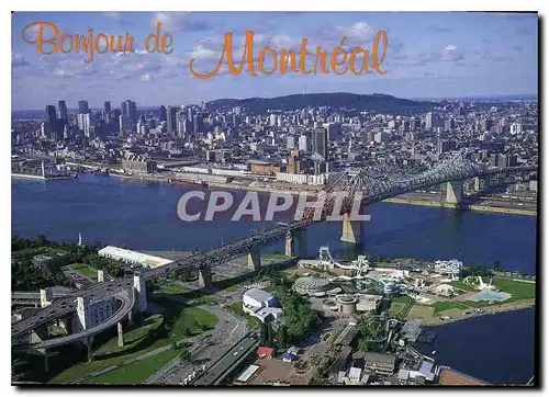 Cartes postales moderne Bonjour de Montreal