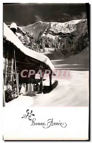 Moderne Karte Bonne Annee