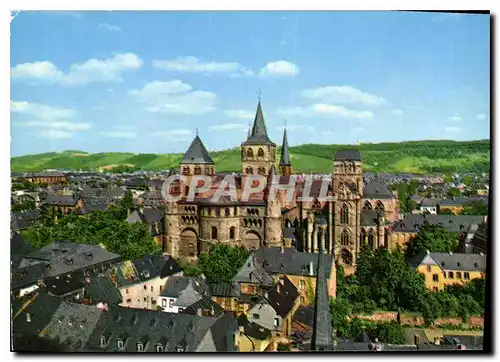 Cartes postales moderne Trier Blick auf Stadt und Dom