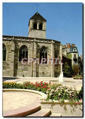 Moderne Karte Montlucon Allier Eglise Notre Dame XV siecle