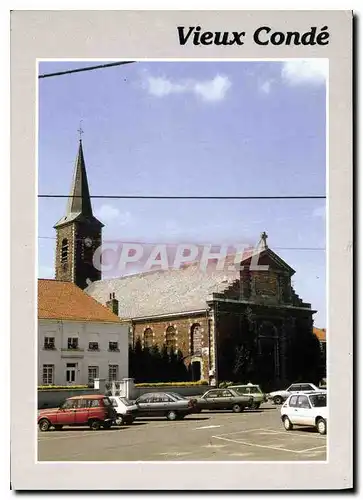 Cartes postales moderne Vieux Conde Nord Place de l'eglise