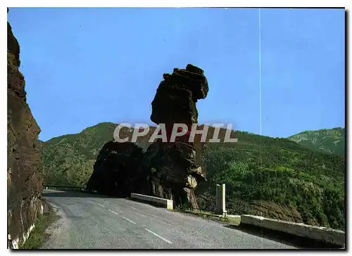 Cartes postales moderne Gorges de Daluis Alpes Maritimes gorges sauvages et grandioses creusees dans le schiste rouge pa