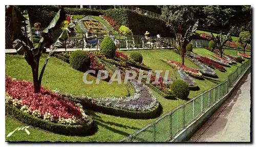 Cartes postales moderne Bagrenes de Bigorre Ville Thermale le merveilleux decor des Jardins suspendu