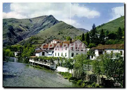 Cartes postales moderne Reflets du Pays Basque Saint Etienne de Baigorry Hotel du Trinquet