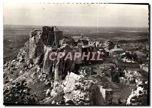 Cartes postales moderne Les Baux B du R vue generale des ruines du chateau feodal et du village