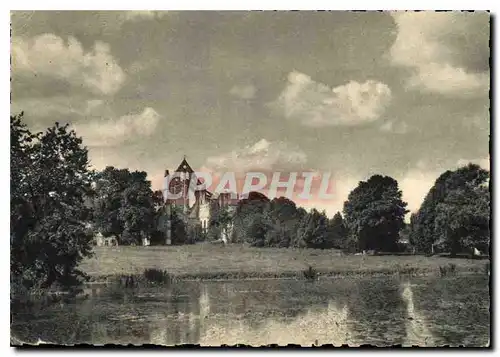 Moderne Karte Abbaye de Longpont Fondee par St Bernard Ruines de l'Abbatiale vues du Parc