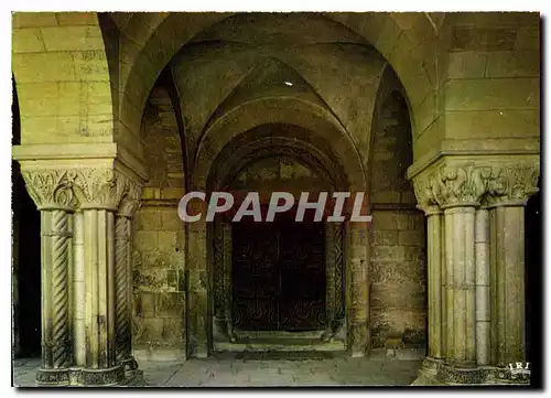 Cartes postales moderne Paray le Monial Basilique du Sacre Coeur le Narthex