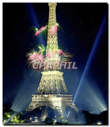 Cartes postales moderne Paris La Tour Eiffel